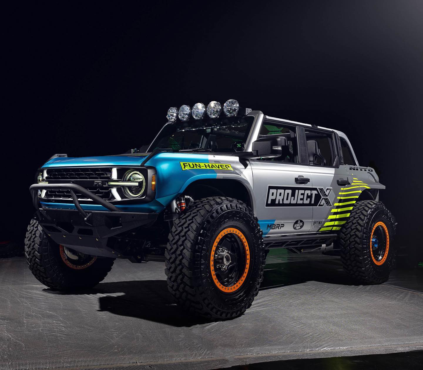 BRONCO FUN-RUNNER LT DEBUTS AT PROJECT X SEMA BOOTH