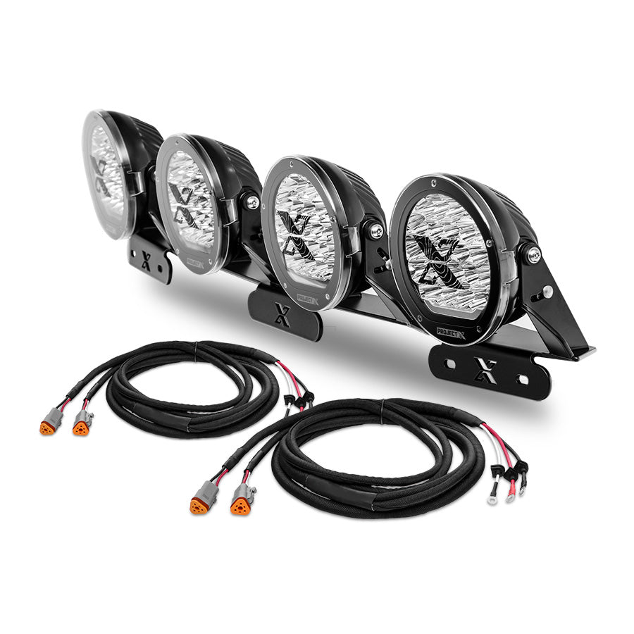 PROJECT X - SERIES X HP.70 2021+ Bronco Bumper Kit - 4 Light