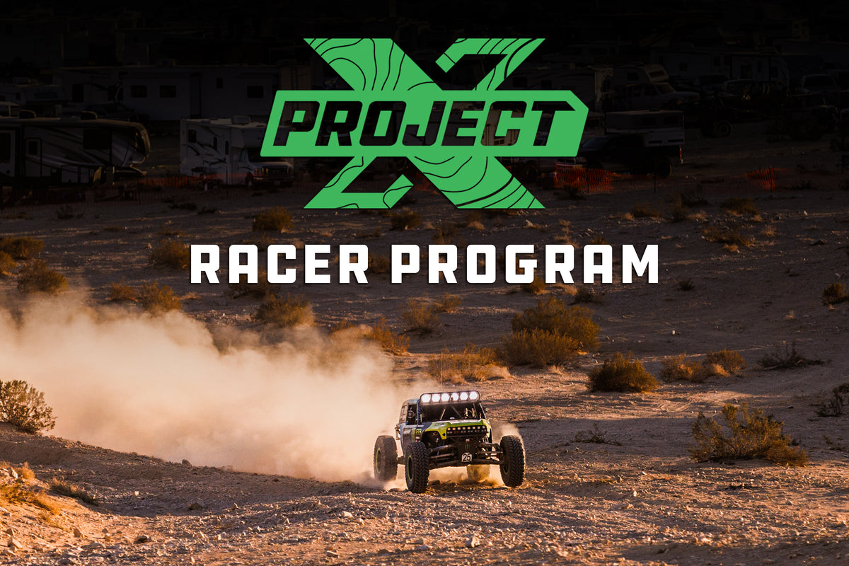 PROJECT X Launches Racer and Contingency Program – PROJECT X Offroad
