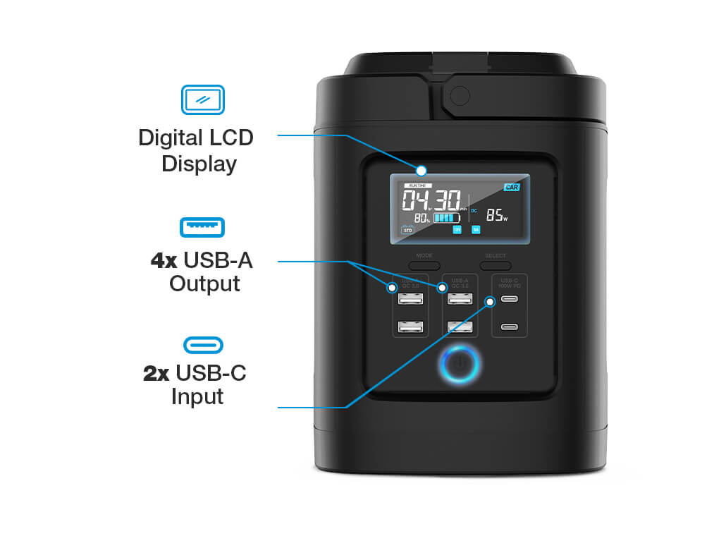 TYPE S POWERGEN 500 - BackUp Power Supply & Battery Charger
