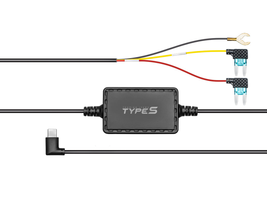 TYPE S Dash Camera Hardwire Kit for TYPE S Dash Cameras w/ Micro USB