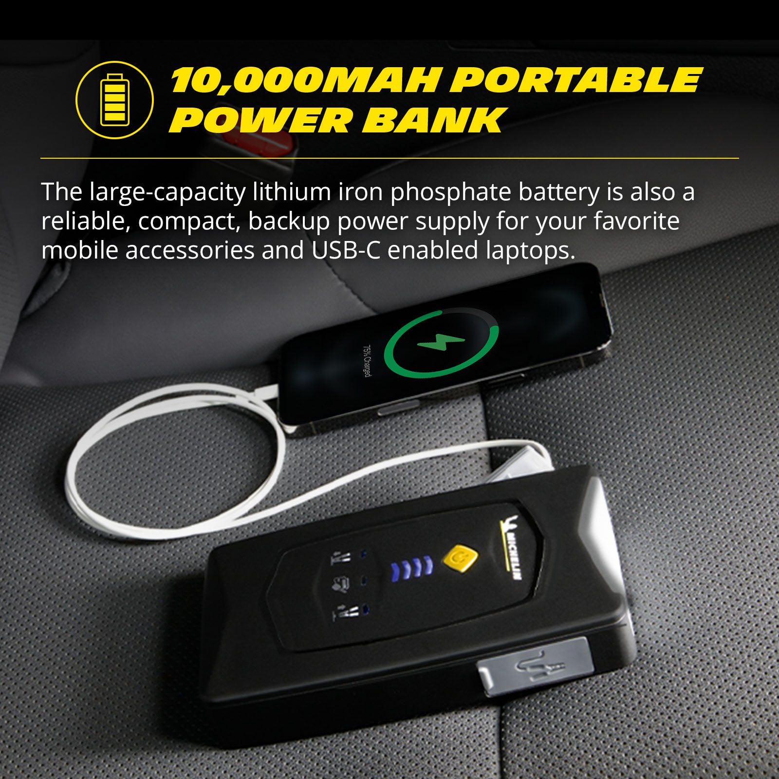 MICHELIN 12V Portable Car Jump Starter
