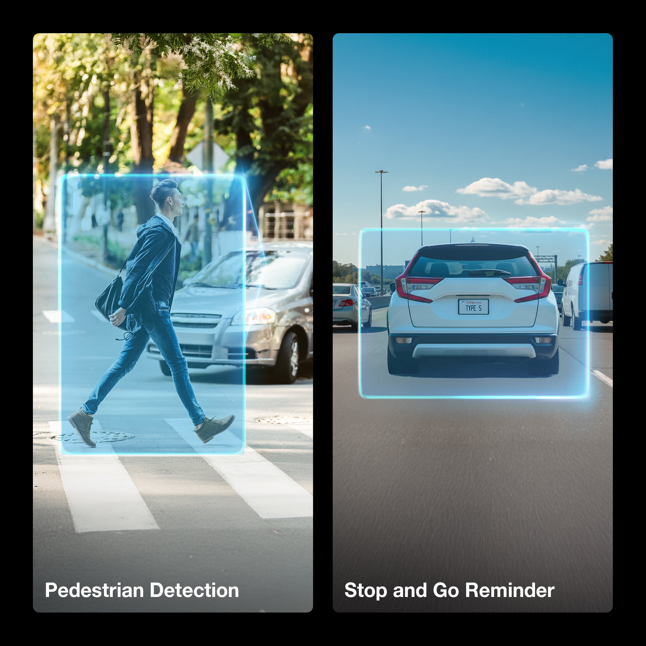 T400 PLUS 4K AI Dash Cam with Full-Coverage Advanced Driver Assistant