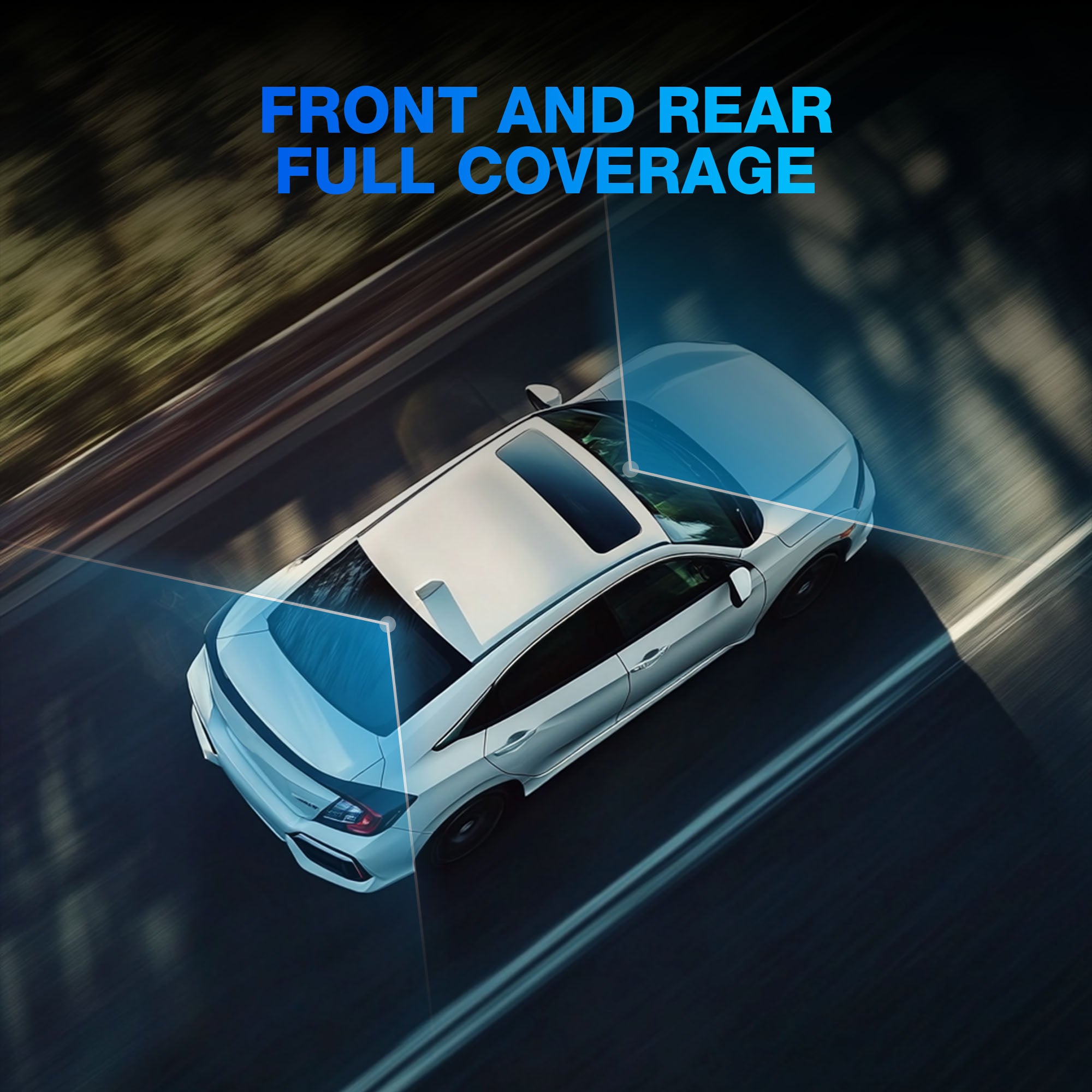 T400 PLUS 4K AI Dash Cam with Full-Coverage Advanced Driver Assistant