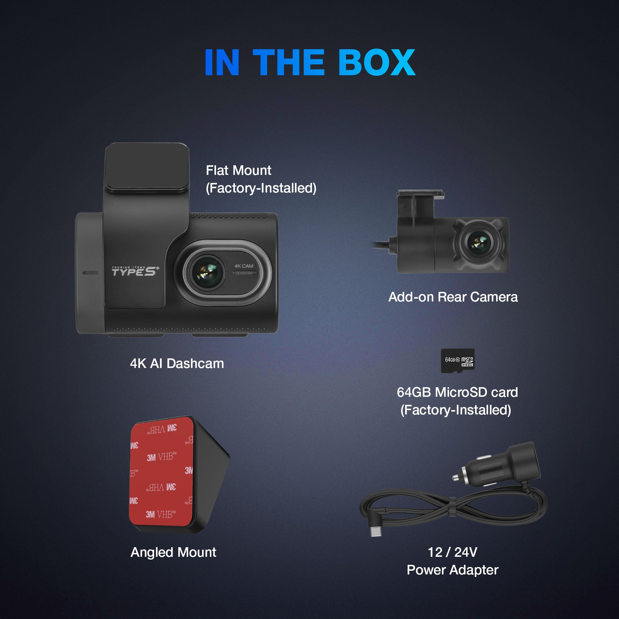 T400 PLUS 4K AI Dash Cam with Full-Coverage Advanced Driver Assistant