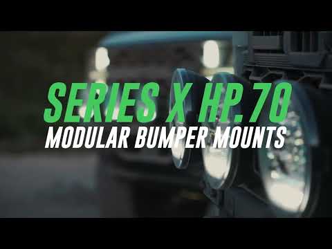 PROJECT X - SERIES X HP.70 2021+ Bronco Bumper Kit - 4 Light