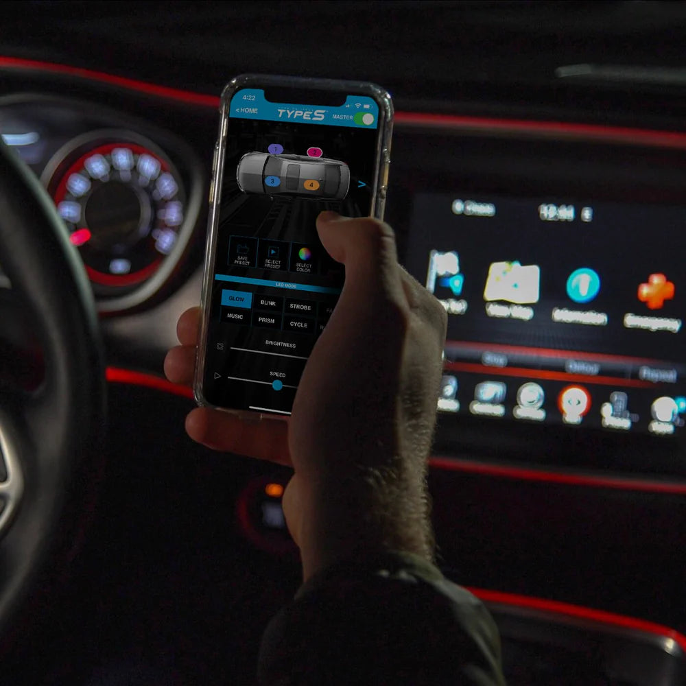 TYPE S 72" Smart LED Interior Trim Lighting Kit