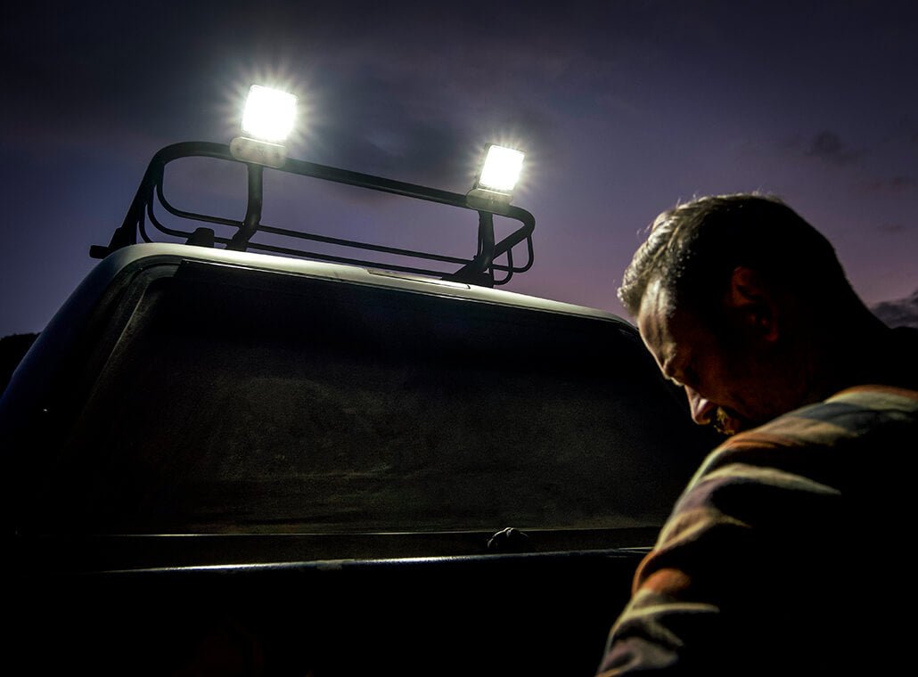 TYPE S TERRA PRO 4" Square Flood Light