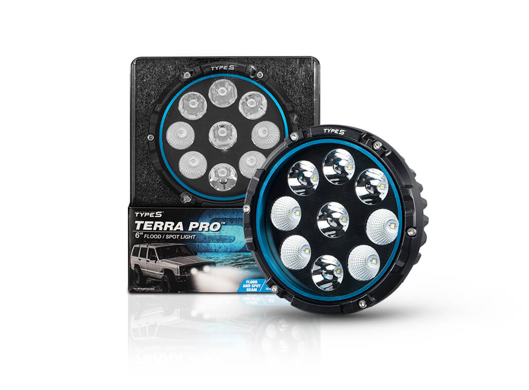 TYPE S TERRA PRO 6" Flood / Spot Light