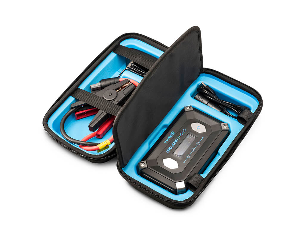 TYPE S 12V 9.0L ProJump™ Battery Jump Starter with JumpGuide™ and 18,000 mAh Power Bank
