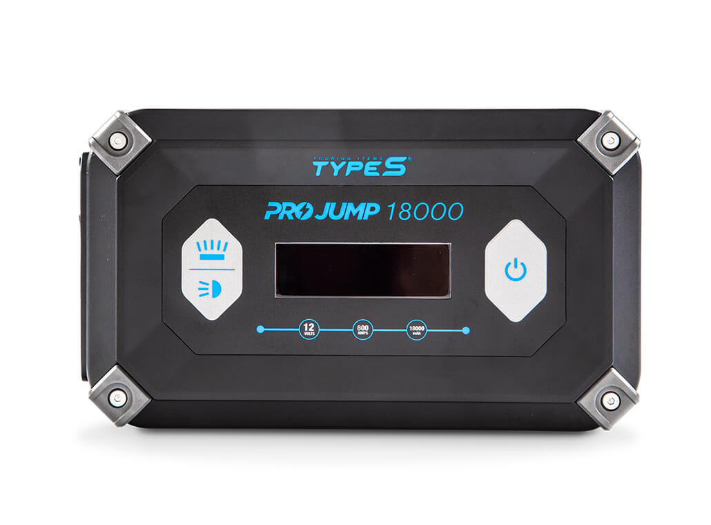 TYPE S 12V 9.0L ProJump™ Battery Jump Starter with JumpGuide™ and 18,000 mAh Power Bank