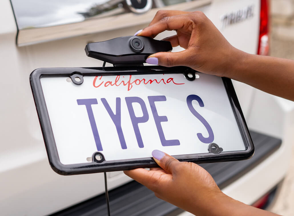 TYPE S Smart 1080p HD Backup Camera with Hardwire Connection