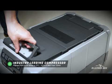 Blizzard Box® 22QT 21L Portable Electric Cooler with USB Charging